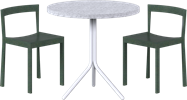 Baxter - Poseidon Cafe Table Package - 2 Chairs